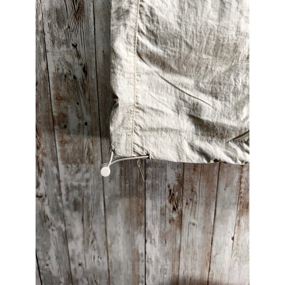 Wilo Parachute‎ Cargo Pants Womens M Clay Ivory Wide Leg Elastic Waist Light NEW - Picture 8 of 12